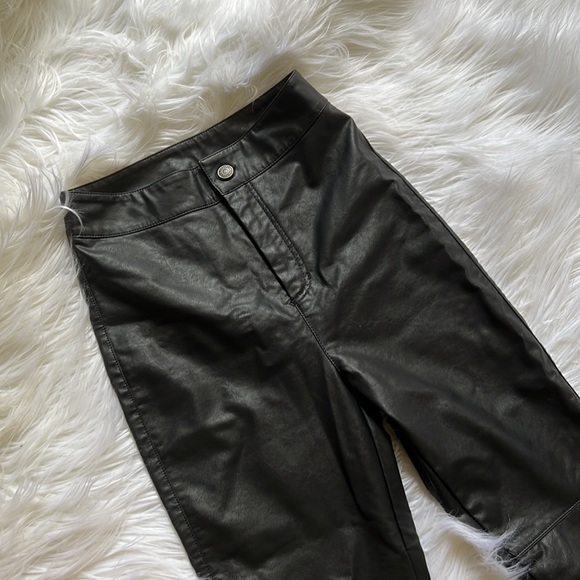 Free People Sasha Vegan Kick Flare Pants - Picture 8 of 13